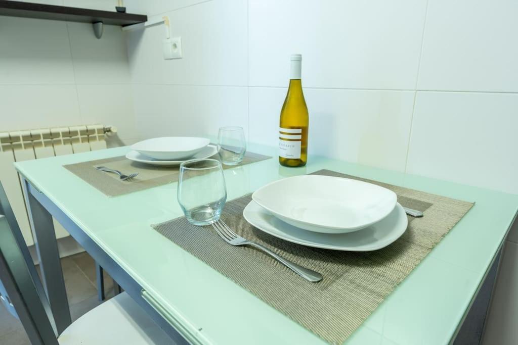 Apartamento En El Corazon De La Ciudad Con Parking Santander Luaran gambar