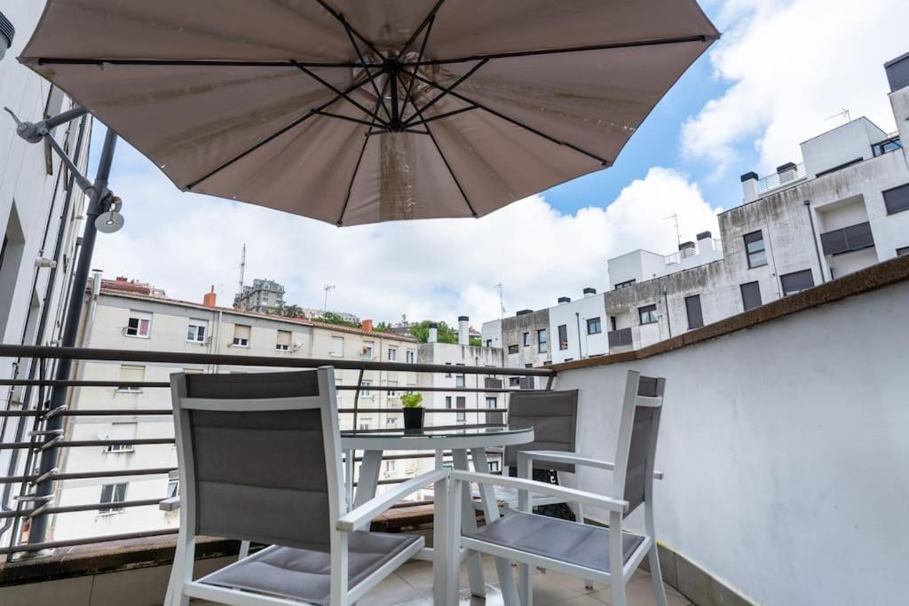 Apartamento En El Corazon De La Ciudad Con Parking Santander Luaran gambar